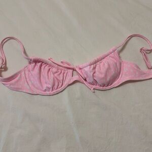 Target pink bikini top